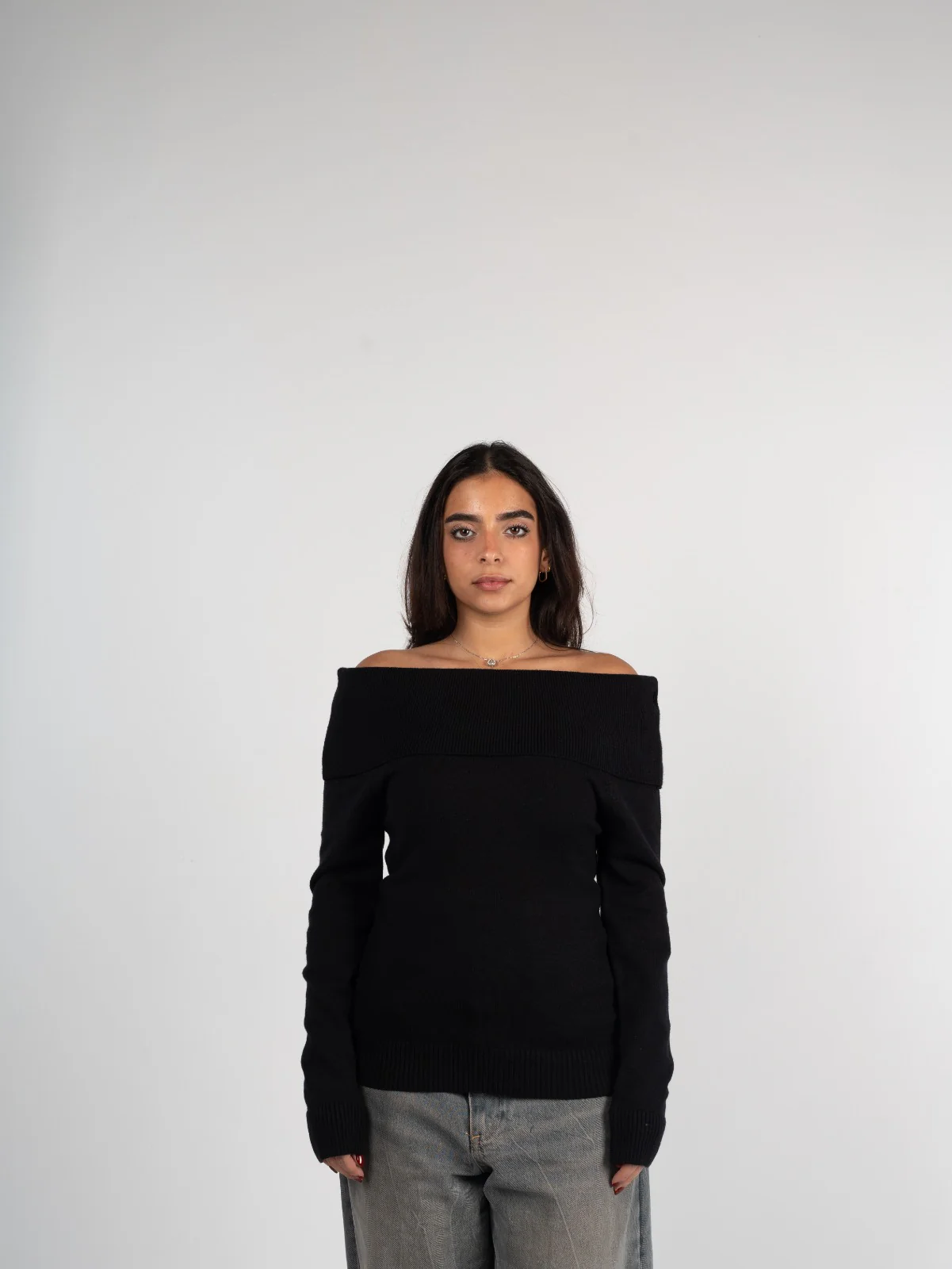 Knitted Off-Shoulder Top - Image 5